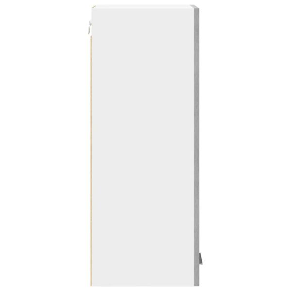 Hängeschrank Riga 2 pcs Grau Sonoma und Weiß 30 x 31 x 80 cm