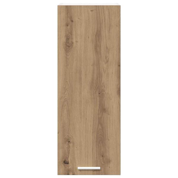 Hängeschrank Riga 2 pcs Artisan-Eiche und Weiß 30 x 31 x 80 cm