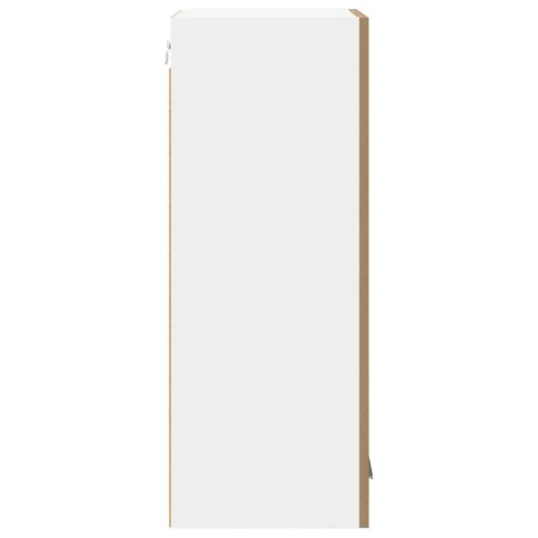 Hängeschrank Riga Artisan-Eiche und Weiß 40 x 31 x 80 cm