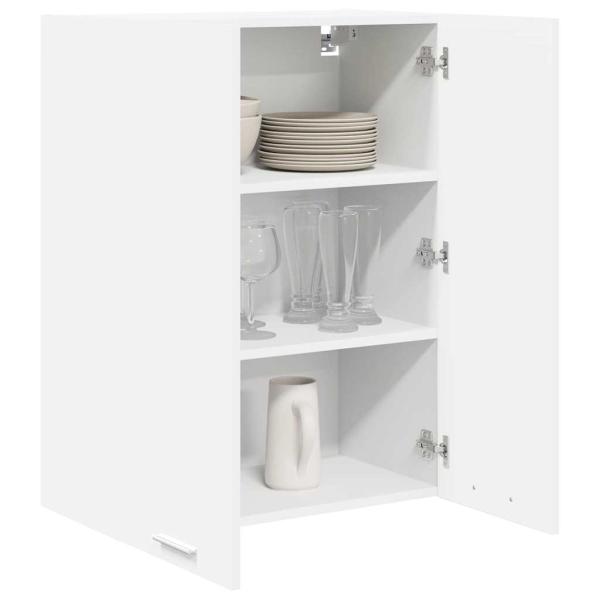 Hängeschrank mit Regal Riga Weiß 60 x 31 x 80 cm Holzwerkstoff