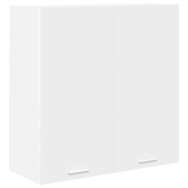 Hängeschrank mit Regal Riga Weiß 80 x 31 x 80 cm Holzwerkstoff