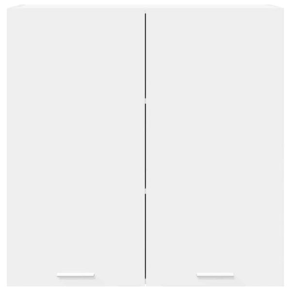 Hängeschrank mit Regal Riga Weiß 80 x 31 x 80 cm Holzwerkstoff