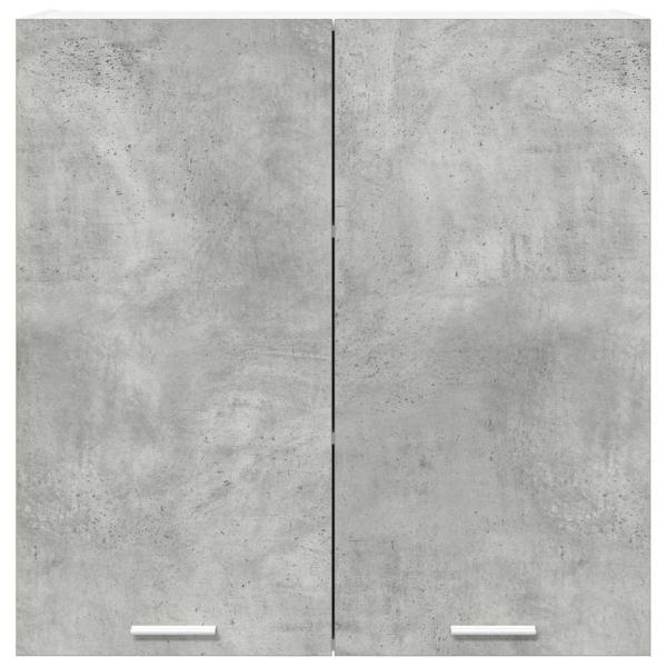 Hängeschrank Riga Beton Grau 80 x 31 x 80 cm Holzwerkstoff