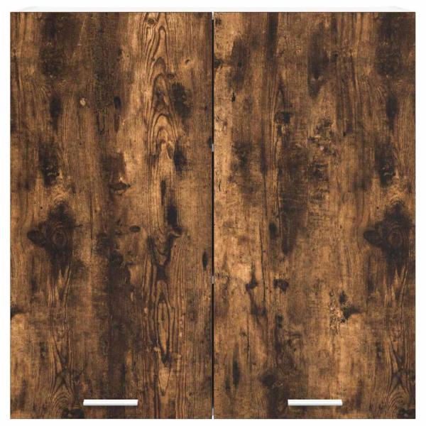 Hängeschrank mit Regal Riga Geräucherte Eiche 80 x 31 x 80 cm