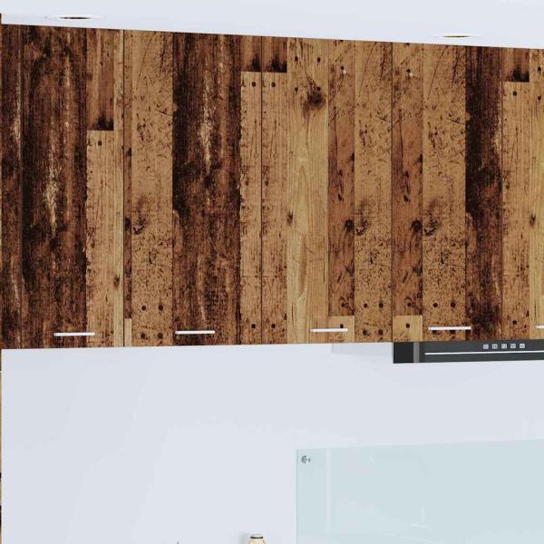 ARDEBO.de - Hängeschrank mit Tür Riga Altholz 80 x 31 x 80 cm Holzwerkstoff
