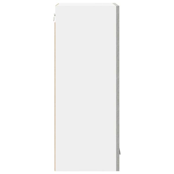 Hängeschrank Riga Beton Grau 40 x 31 x 80 cm Holzwerkstoff