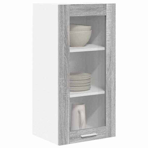 Hängeschrank Riga Graues Sonoma 40 x 31 x 80 cm Holzwerkstoff