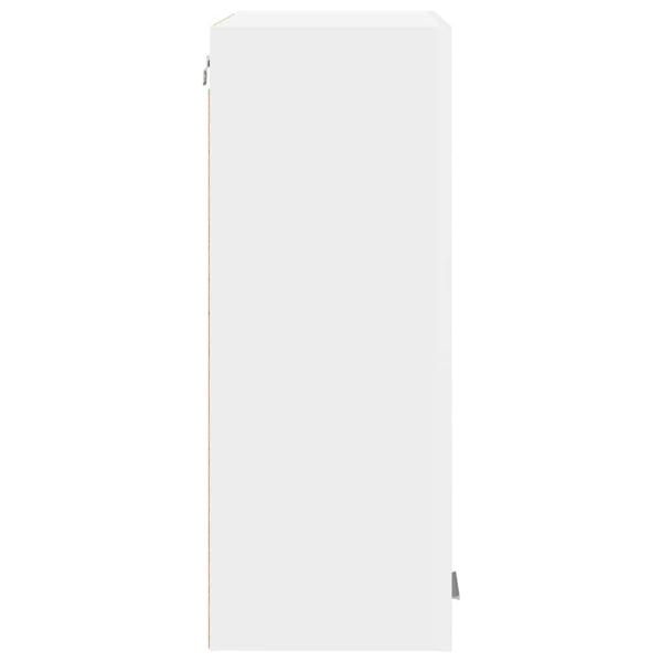 Hängeschrank mit Regal Riga Weiß 60 x 31 x 80 cm Holzwerkstoff