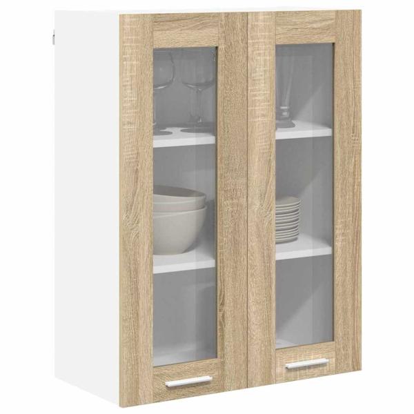 Hängeschrank Riga Sonoma-Eiche 60 x 31 x 80 cm Holzwerkstoff