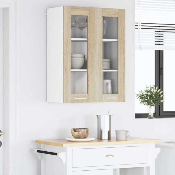 Hängeschrank Riga Sonoma-Eiche 60 x 31 x 80 cm Holzwerkstoff