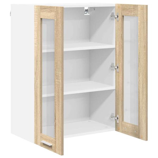 Hängeschrank Riga Sonoma-Eiche 60 x 31 x 80 cm Holzwerkstoff