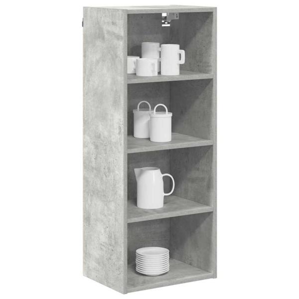 Hängeschrank Riga Beton Grau 40 x 29,5 x 100 cm Holzwerkstoff