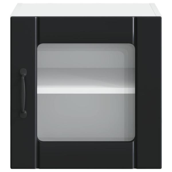 Küchenhängeschrank Schwarz 40 x 31 x 40 cm Holzwerkstoff