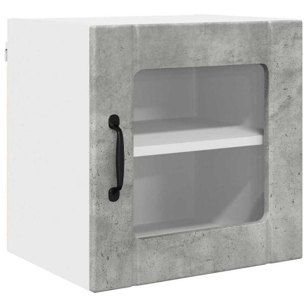 Küchenhängeschrank Beton Grau 40 x 31 x 40 cm Holzwerkstoff