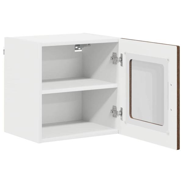 Küchenhängeschrank 2 pcs Braun Eichen-Optik 40 x 31 x 40 cm