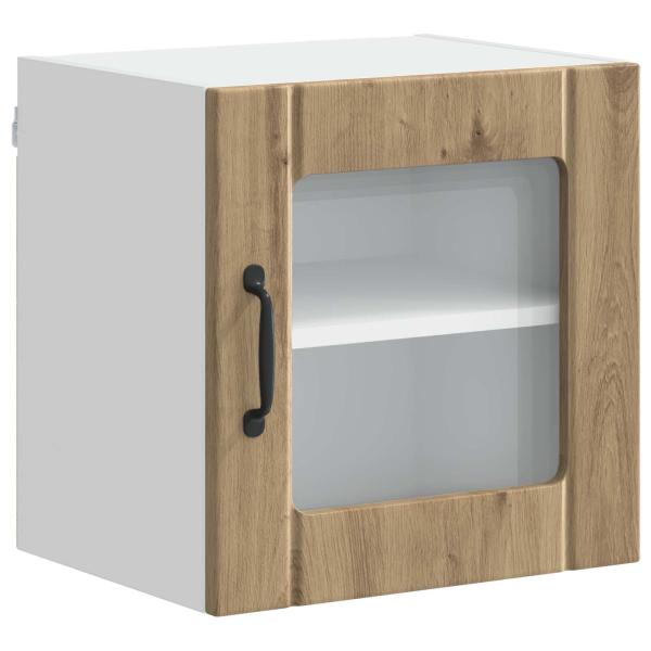 Küchenhängeschrank 2 pcs Artisan-Eiche 40 x 31 x 40 cm