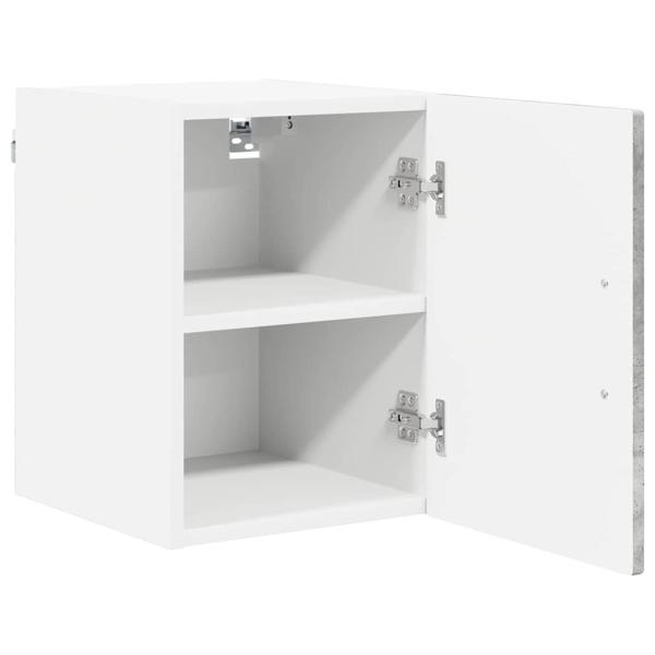 Küchenhängeschrank Beton Grau 30 x 31 x 40 cm Holzwerkstoff
