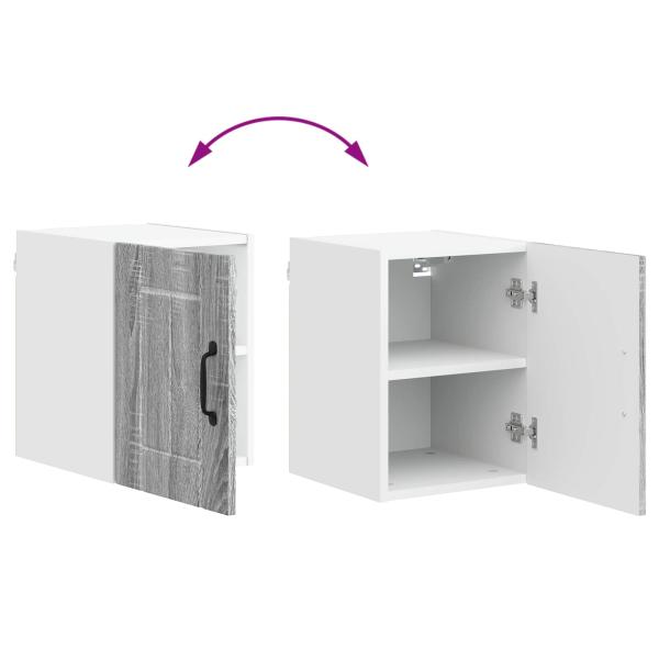 Küchenhängeschrank Graues Sonoma 30 x 31 x 40 cm Holzwerkstoff