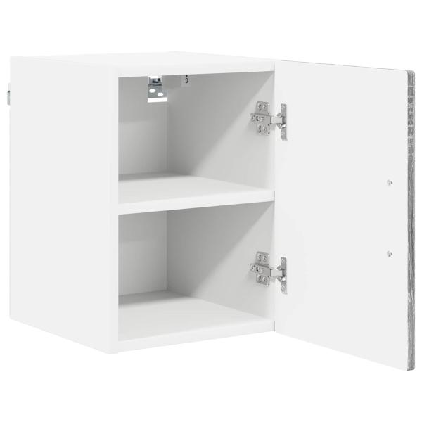 Wandschrank LUCCA Graues Sonoma 30 x 31 x 40 cm Holzwerkstoff