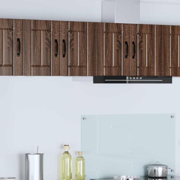 ARDEBO.de - Wandschrank LUCCA 2 stk. Brauneiche Holzwerkstoff