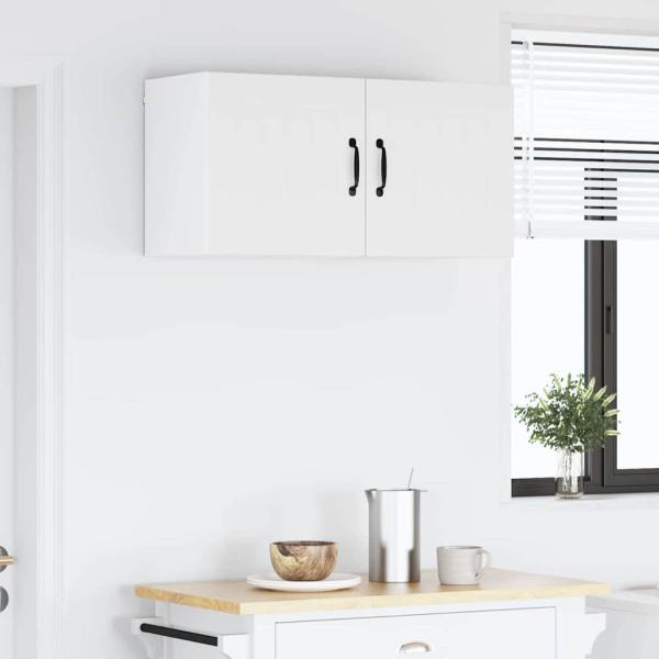 Küchenhängeschrank 2 pcs Weiß 40 x 31 x 40 cm Holzwerkstoff