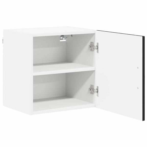 Küchenhängeschrank 2 pcs Schwarz 40 x 31 x 40 cm Holzwerkstoff