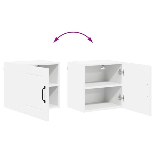 Küchenhängeschrank 2 pcs Hochglanz Weiß 40 x 31 x 40 cm