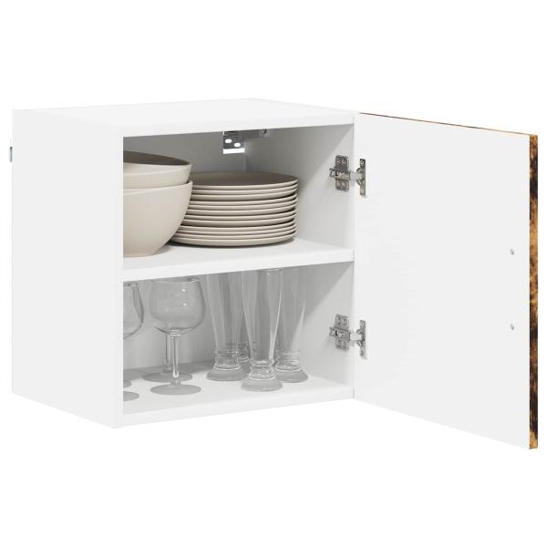 Wandschrank LUCCA 2 stk. Geräucherte Eiche Holzwerkstoff