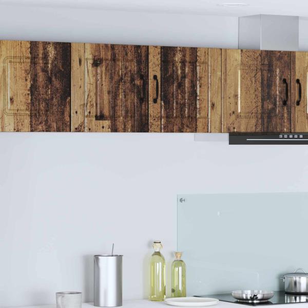 ARDEBO.de - Küchenhängeschrank 2 pcs Altholz 40 x 31 x 40 cm Holzwerkstoff