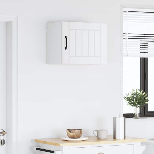 Küchenhängeschrank mit Regal Weiß 50 x 31 x 40 cm Holzwerkstoff