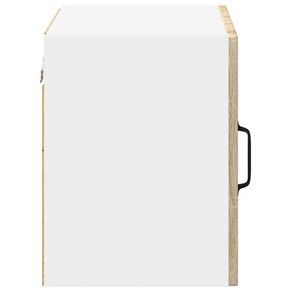 Küchenhängeschrank mit Regal 2 pcs Sonoma-Eiche 50 x 31 x 40 cm