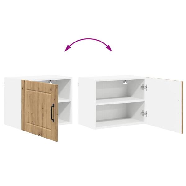 Küchenhängeschrank 2 pcs Artisan-Eiche 50 x 31 x 40 cm