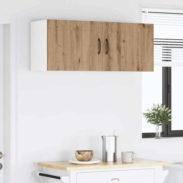 Küchenhängeschrank 2 pcs Artisan-Eiche 50 x 31 x 40 cm