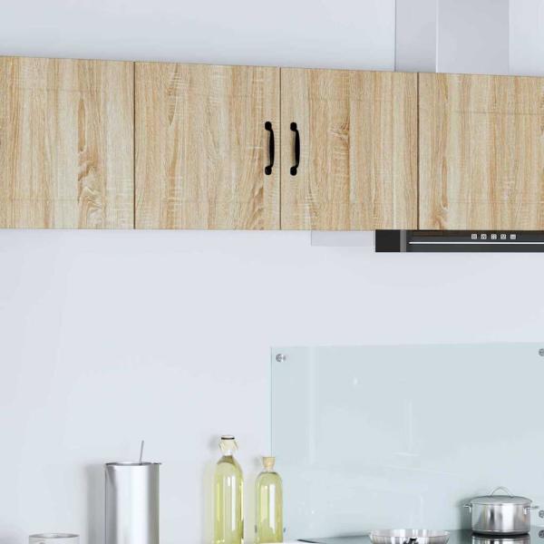 ARDEBO.de - Küchenhängeschrank Sonoma-Eiche 80 x 31 x 40 cm Holzwerkstoff