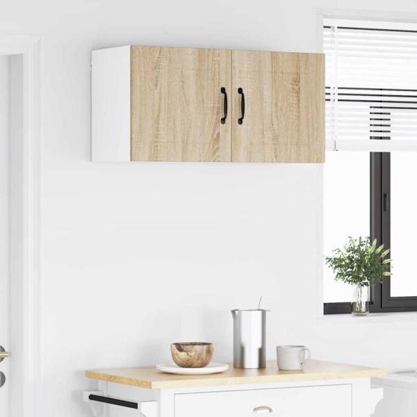 Küchenhängeschrank Sonoma-Eiche 80 x 31 x 40 cm Holzwerkstoff