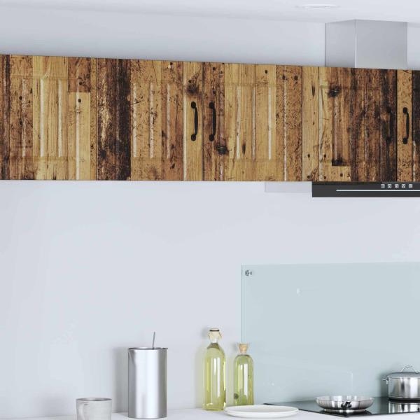 ARDEBO.de - Küchenhängeschrank Altholz 80 x 31 x 40 cm Holzwerkstoff