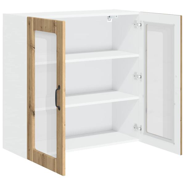 Küchenhängeschrank Artisan-Eiche 80 x 31 x 80 cm Holzwerkstoff