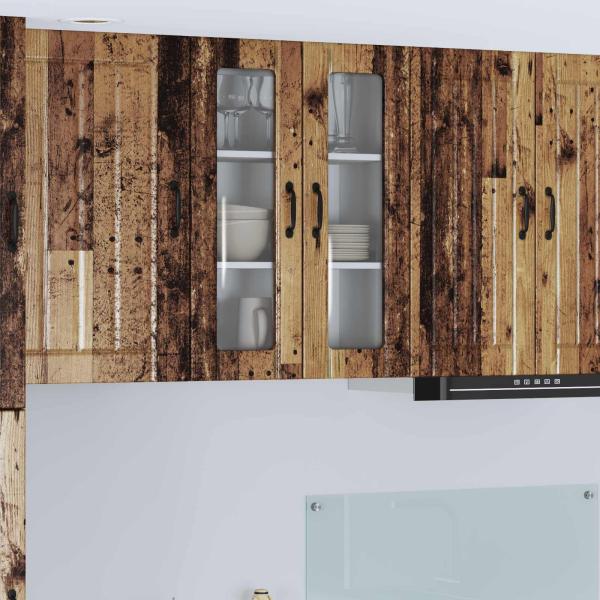 ARDEBO.de - Küchenhängeschrank Altholz 60 x 31 x 80 cm Holzwerkstoff