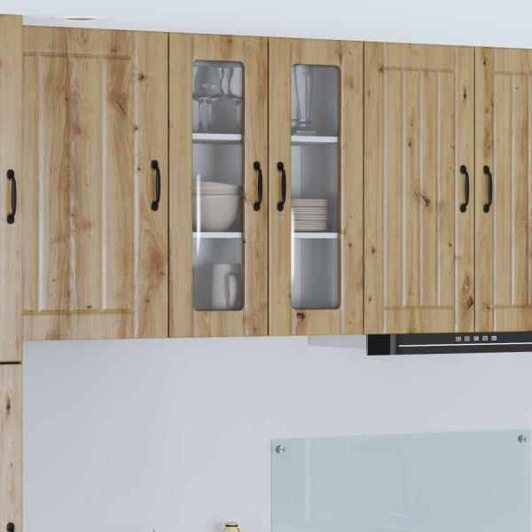ARDEBO.de - Küchenhängeschrank Artisan-Eiche 60 x 31 x 80 cm Holzwerkstoff