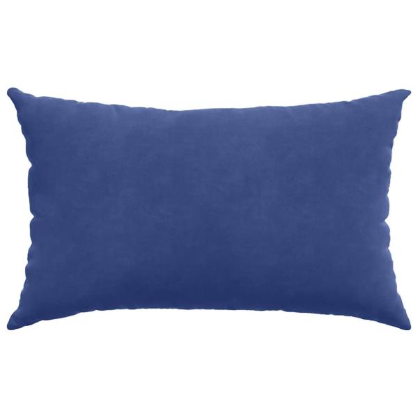 Sofakissen 2 pcs Polizeiblau 50 x 30 cm Cordstoff