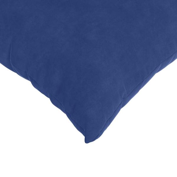 Sofakissen 2 pcs Polizeiblau 50 x 30 cm Cordstoff