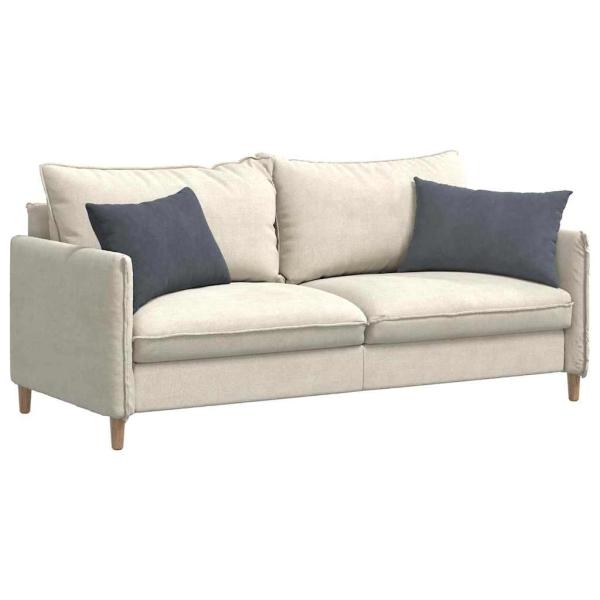 Sofakissen 2 pcs Dunkelgrau 60 x 40 cm Cordstoff