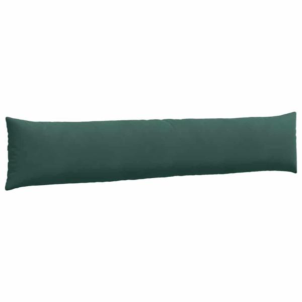 Sofakissen 2 pcs Dunkelgrün 200 x 40 cm Cordstoff