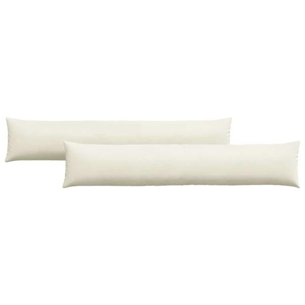 Sofakissen 2 pcs Creme 200 x 40 cm Cordstoff
