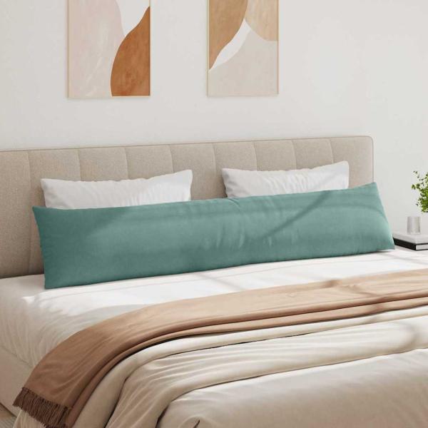 Sofakissen 2 pcs Meergrün 200 x 40 cm Cordstoff