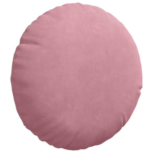 Sitzkissen 2 pcs Rosa Ø 40 x 13 cm Samt