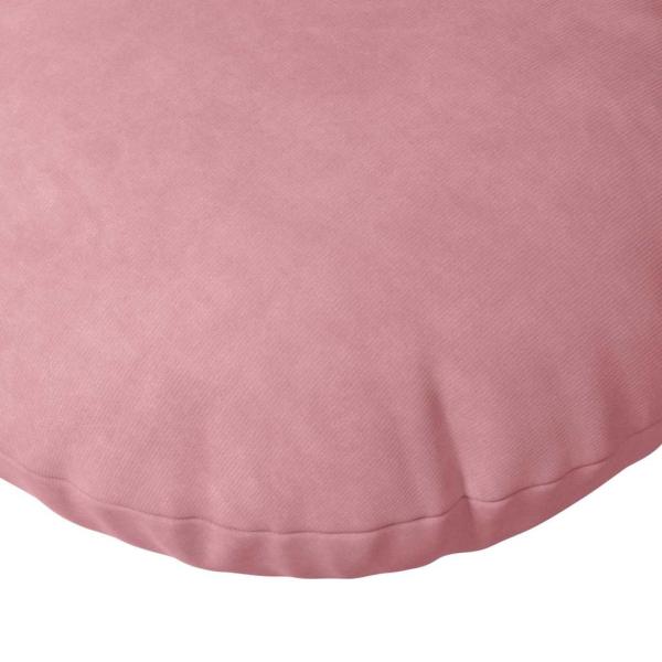 Sitzkissen 2 pcs Rosa Ø 40 x 13 cm Samt