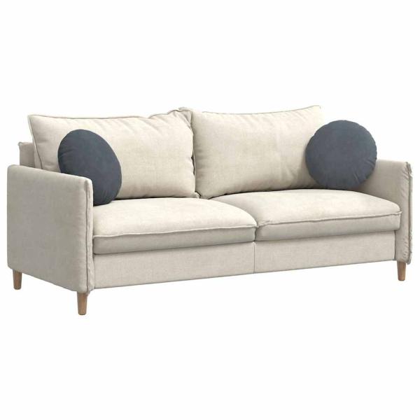 Sitzkissen 2 pcs Dunkelgrau Ø 40 x 13 cm Samt