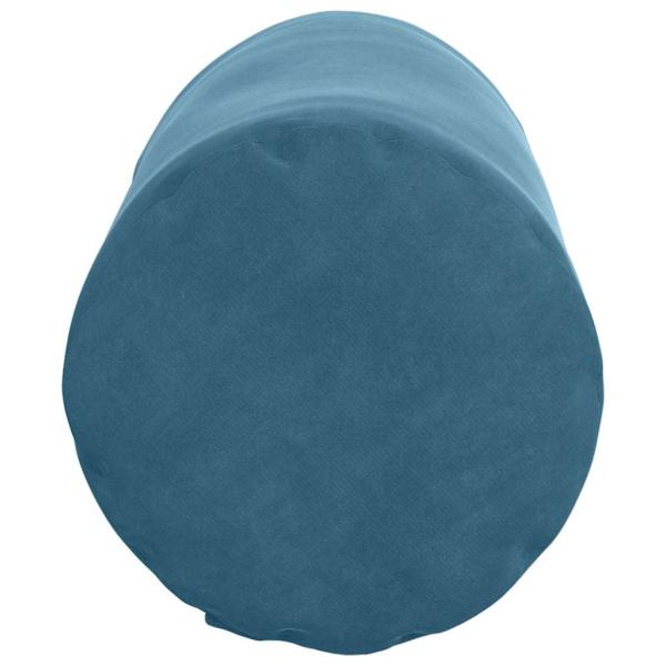 Bolsterkissen 2 pcs Blau Ø 15 x 40 cm Cordstoff