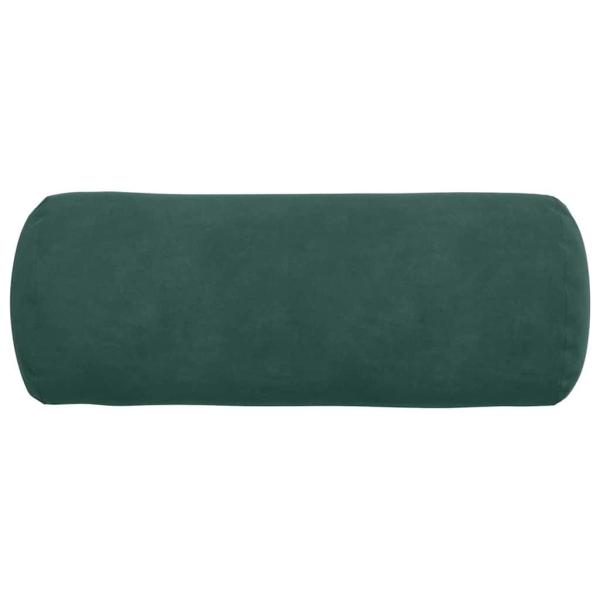 Bolsterkissen 2 pcs Dunkelgrün Ø 15 x 40 cm Cordstoff
